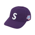 Boné Supreme World Famous S Logo 6-Panel Purple