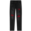 Calça Amiri Ultra Suede MX1 'Aged Black'