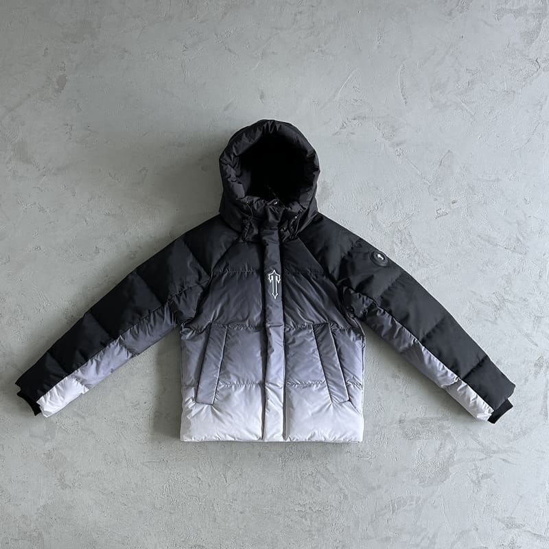 Jaqueta Trapstar Irongate Arch Puffer Black Gradient