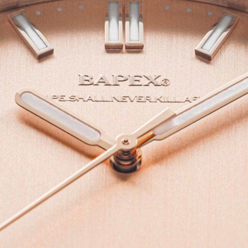 Relógio A Bathing Ape Bapex Type 10 Rose Gold