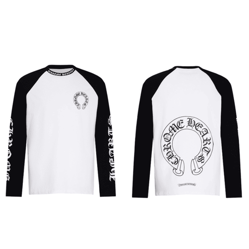 Chrome Hearts Horseshoe Baseball Preta/Branca