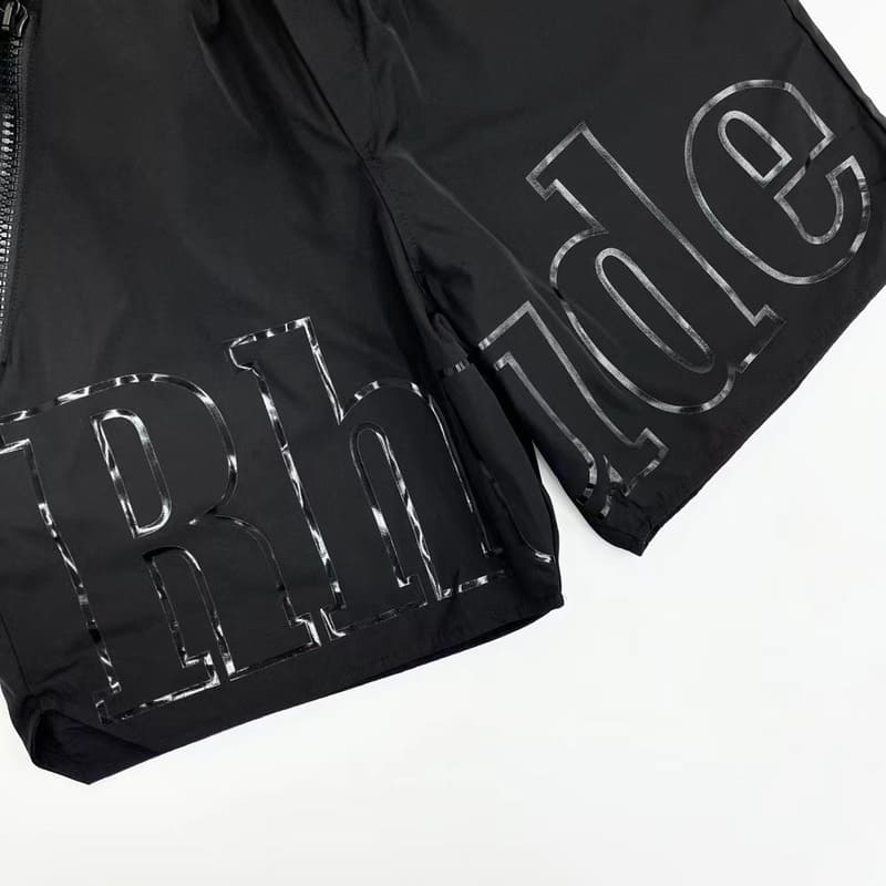 Shorts Rhude RH Logo Shorts All Black