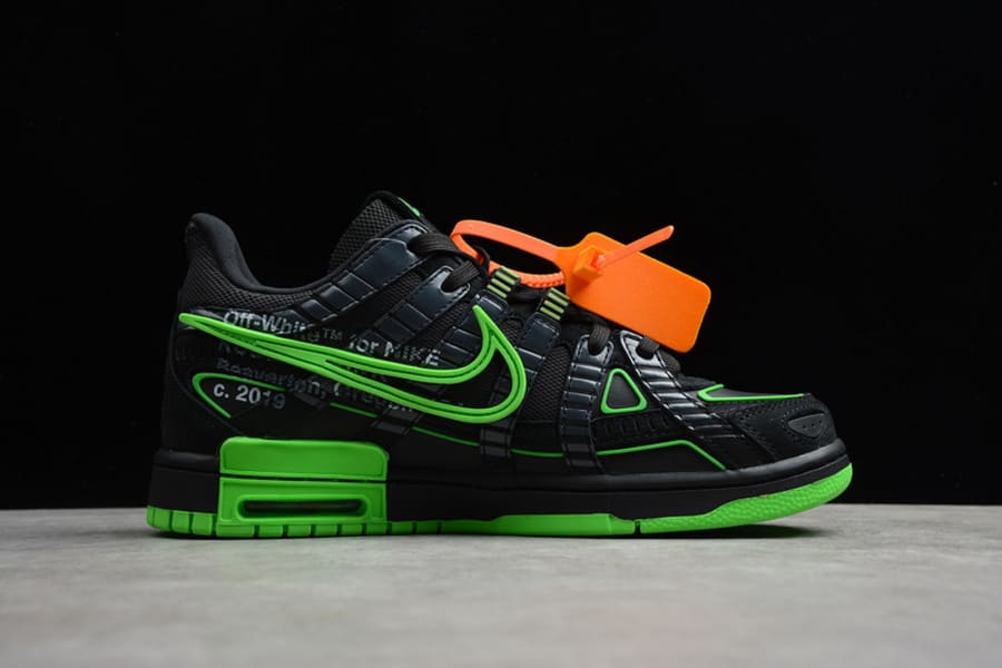 Off-White x Nike Air Rubber Dunk Green Strike