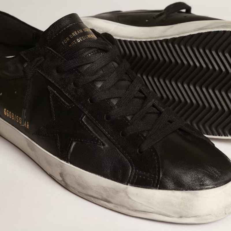 Pronta Entrega - Golden Goose Super-Star ALL Black