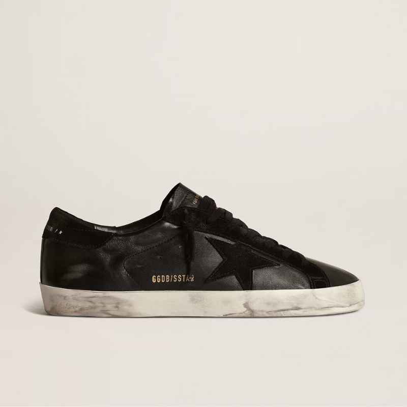 Pronta Entrega - Golden Goose Super-Star ALL Black