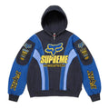 Jaqueta Supreme x Fox Racing Zip Up Hooded Blue