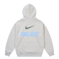 Moletom Palace x Nike Font Swoosh Grey Marl