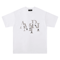 Camiseta Amiri Staggered Chrome Branca