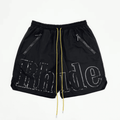 Shorts Rhude RH Logo Shorts All Black