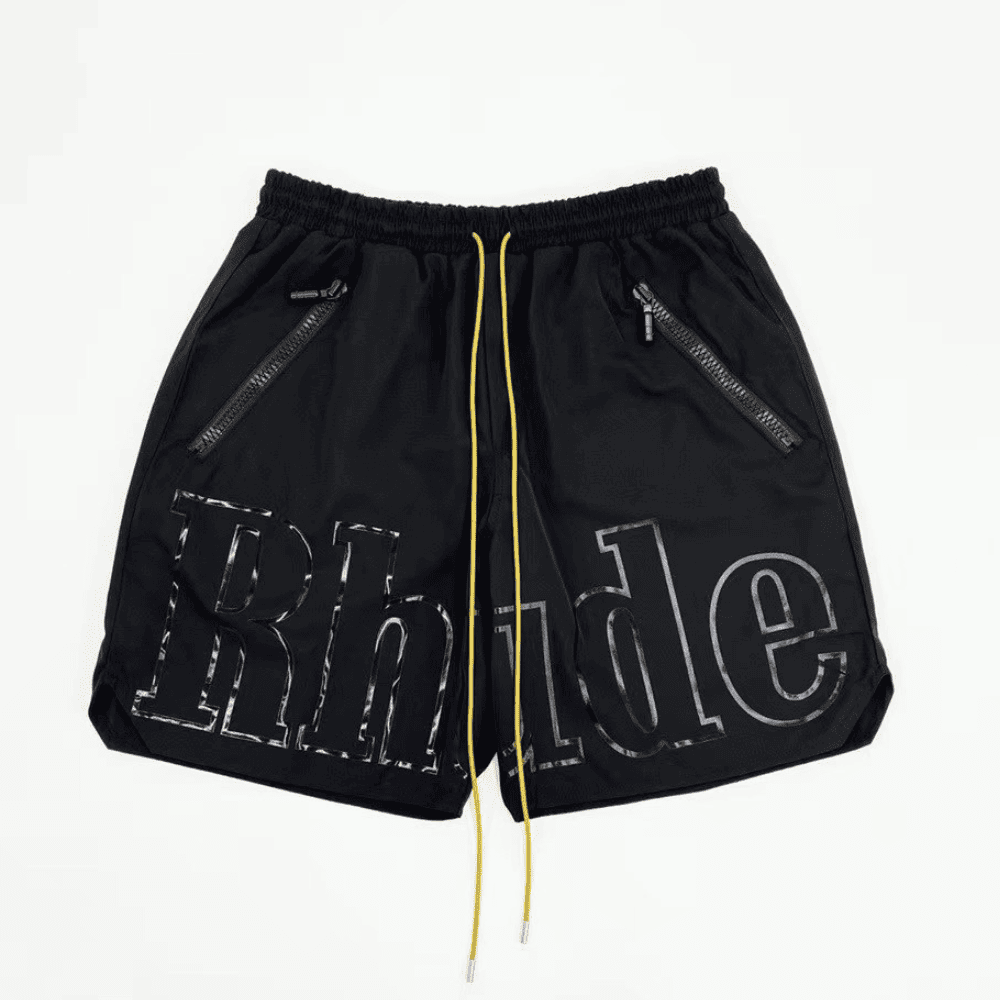 Shorts Rhude RH Logo Shorts All Black