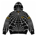 Moletom Vanson Leathers x Supreme Spider-Man Black