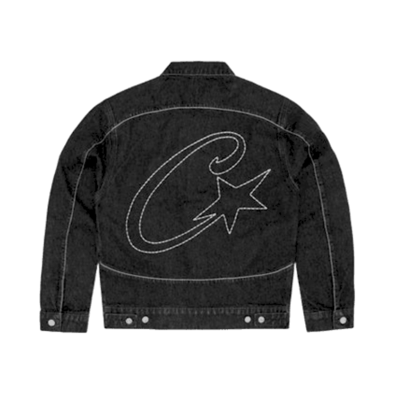 Jaqueta Corteiz C-Star Denim Jeans Preto
