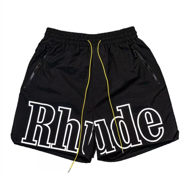 Shorts Rhude Logo Short 'Black'