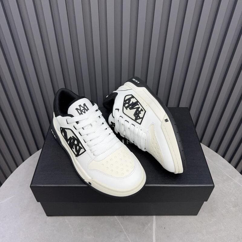 Amiri Classic Low Black White