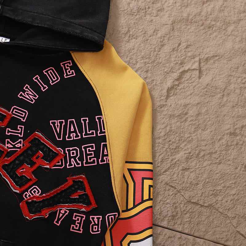 Moletom Vale Forever Crest Zip Purple/Yellow
