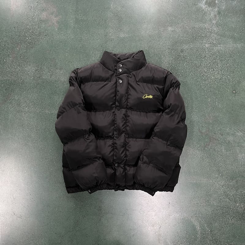 Jaqueta Corteiz Bolo Puffer Black
