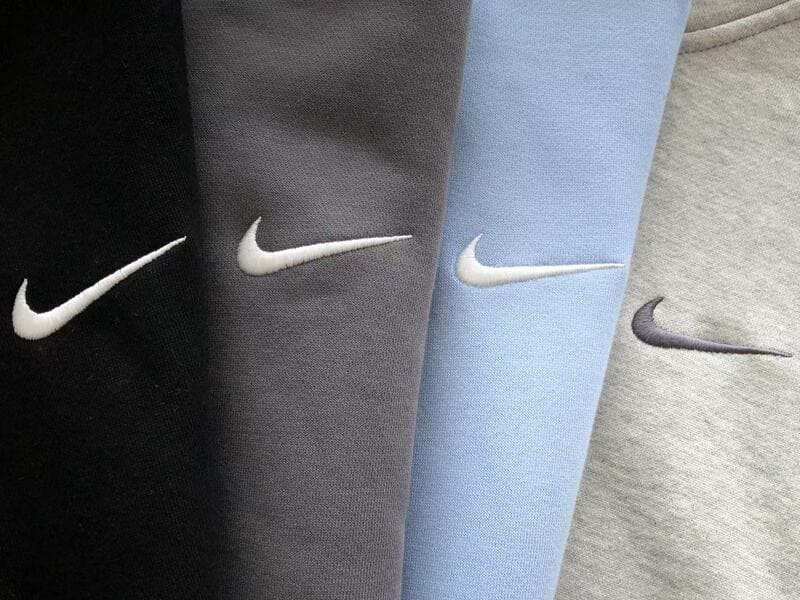 Moletom Palace x Nike Font Swoosh Grey Marl